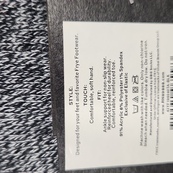 Frye Boot Socks 2 Pairs - Picture 8 of 8